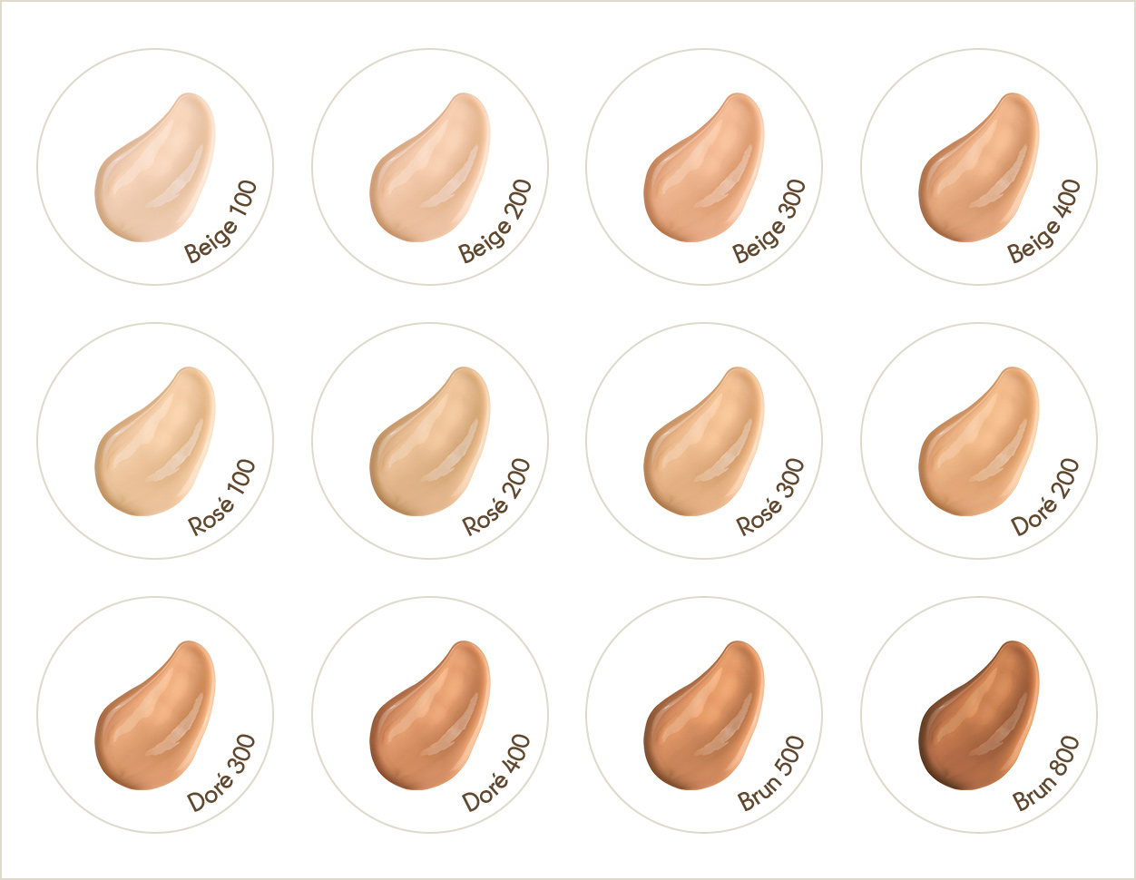 12 odtieňov, prirodzený finiš