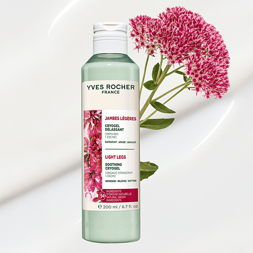 Upokojujúci gél na nohy s chladivým účinkom