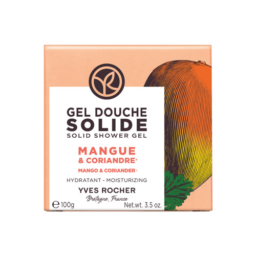 Tuhý sprchovací gél Mango & koriander